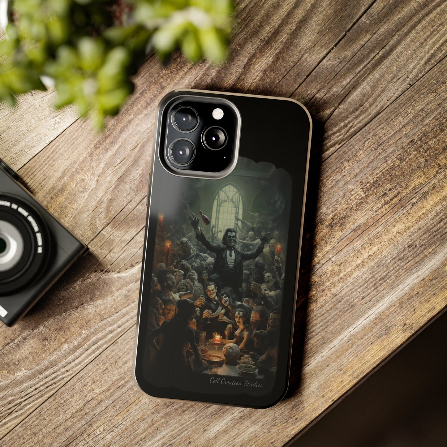 Introducing the "Monstrous Feast" Cell Phone Case – Halloween Dinner Party in Your Pocket -Tough Phone Cases