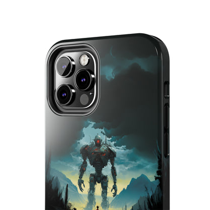 Introducing the "Rising Titan" Cell Phone Case – Witness the Astonishing Emergence of a Giant Robot! -Tough Phone Cases