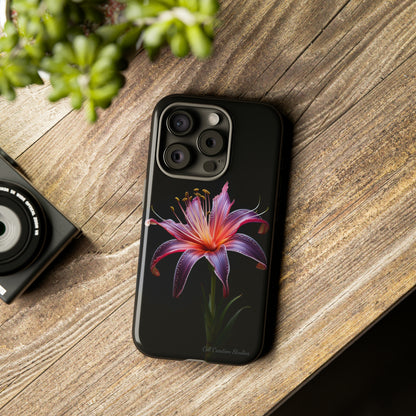 "Vibrant Purple Lily" Phone Case -Tough Cases