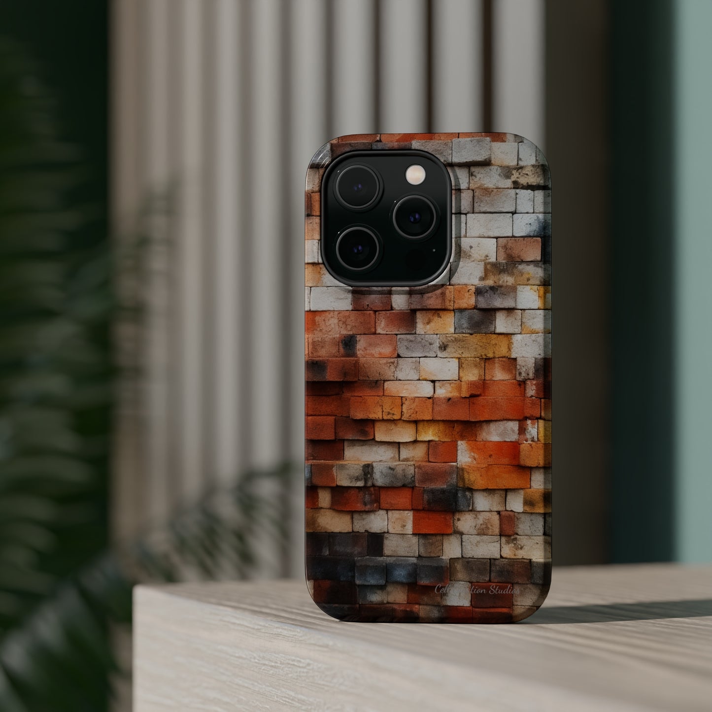 Introducing our "Urban Brickwork" Cell Phone Case – the perfect fusion of style and protection for your device -MagSafe Tough Cases