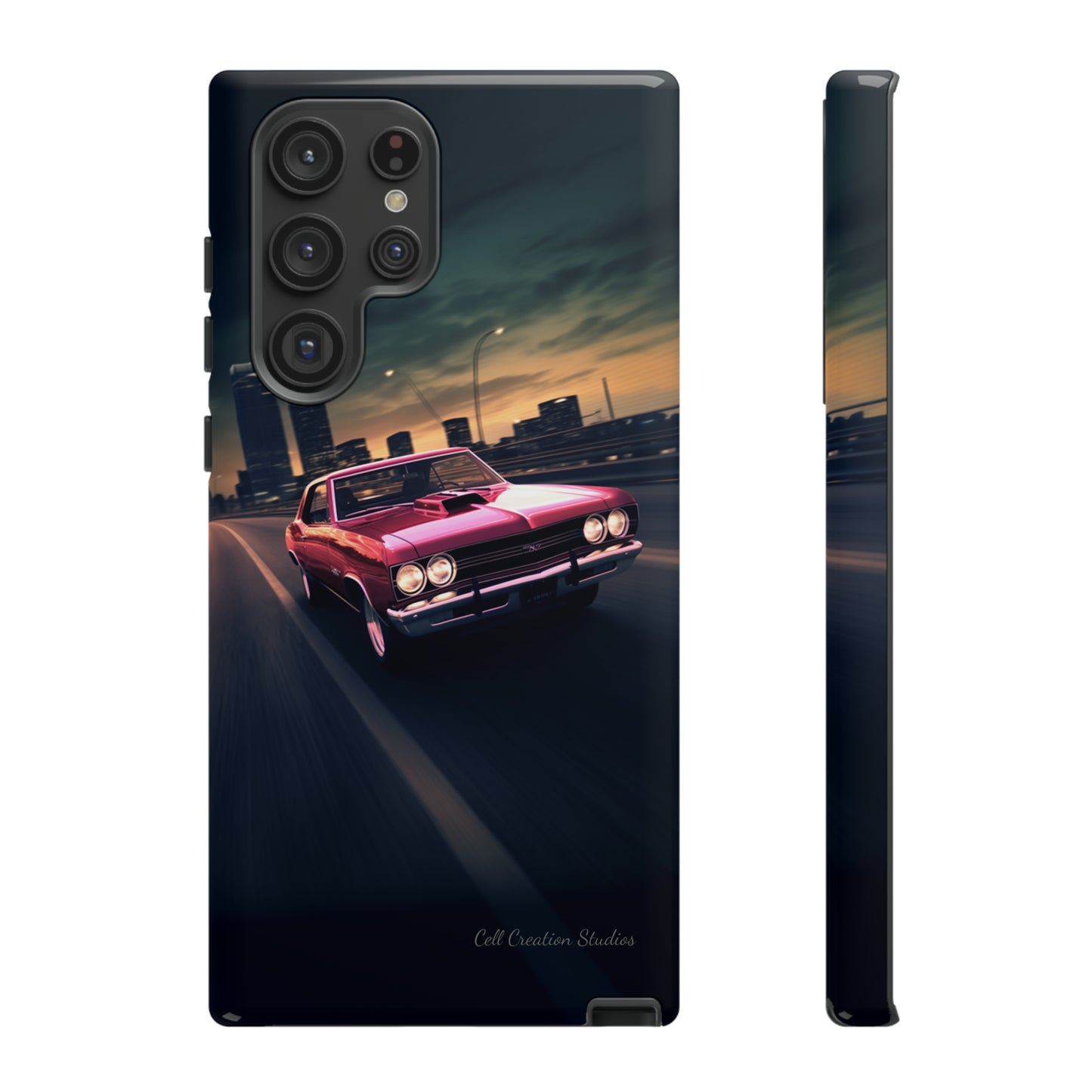 "Sunset City Cruise GTO Edition" -Tough Samsung Phone Cases