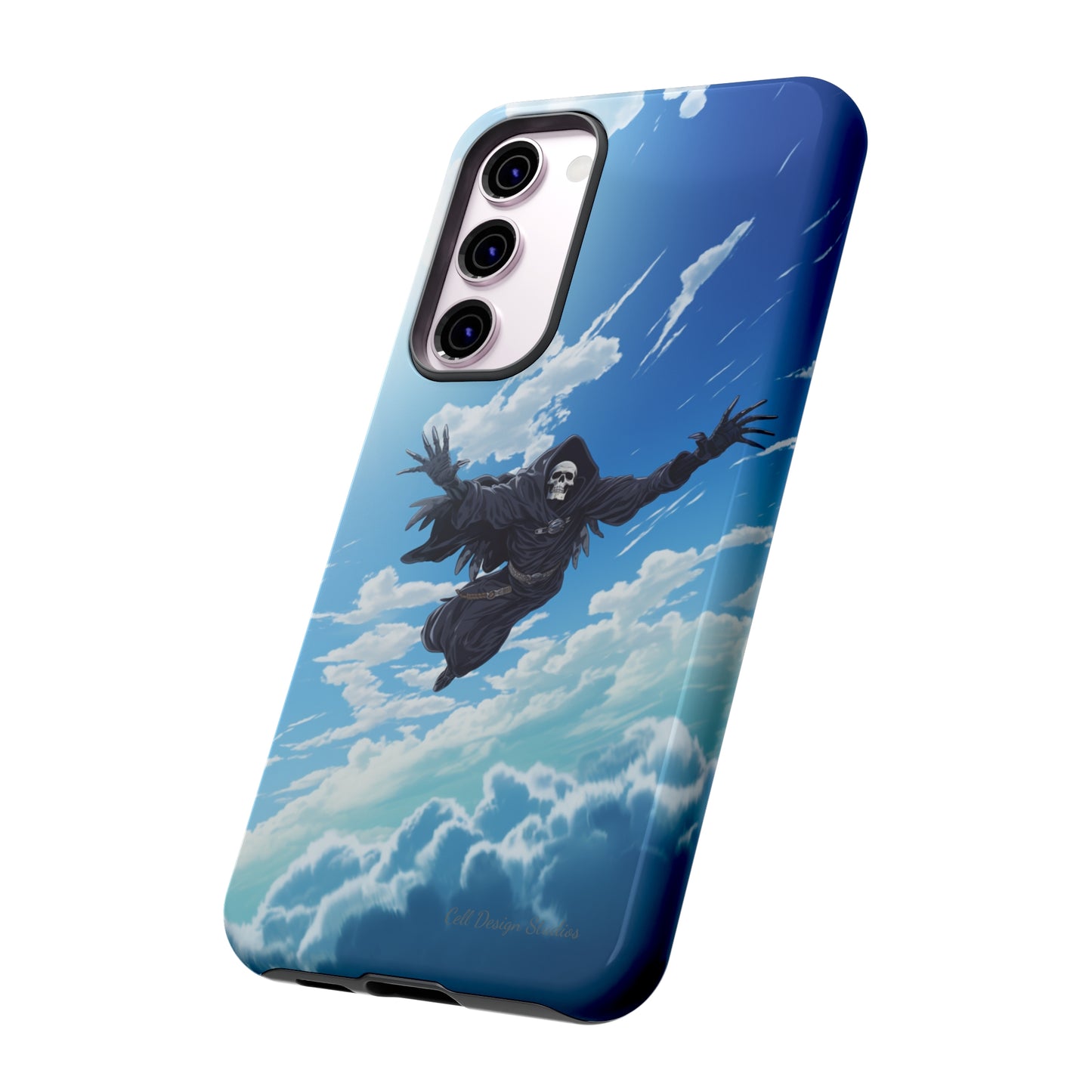 Introducing the "Eternal Contrast" Cell Phone Case – Embrace the Balance of Light and Shadow! -Tough Cases