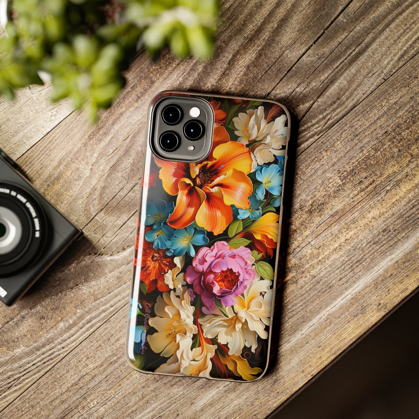 Introducing the "Floral Elegance" Cell Phone Case – Blossom with Style -Tough Phone Cases