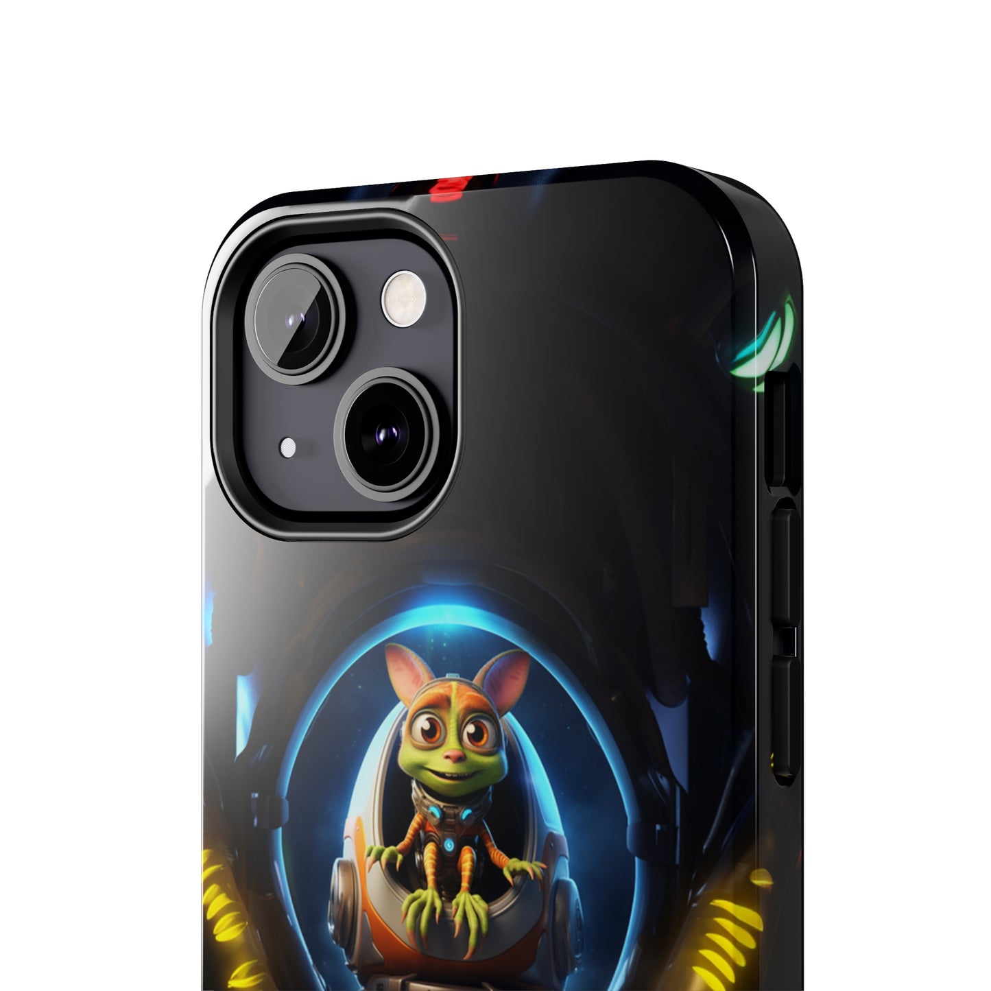 The "Galactic Explorer Alien Spaceship" Phone Case -Tough Phone Cases