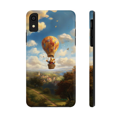 Introducing the "Winnie-The-Pooh's Balloon Adventure" Cell Phone Case – Soar to New Heights in Style -Tough Phone Cases