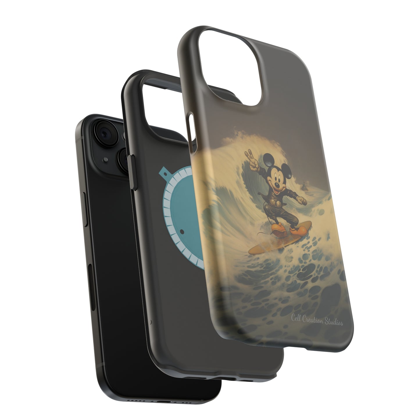 "Surf's Up Mickey" -MagSafe Tough iPhone Cases