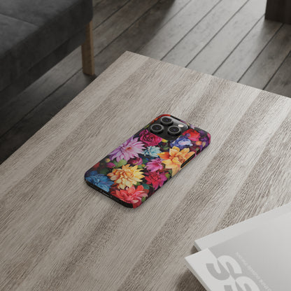 Introducing the "Blossom Beauty" Cell Phone Case – Elevate Your Style with Floral Charm -Slim Phone Cases