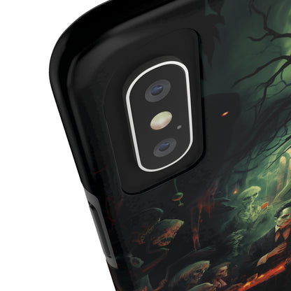 Introducing the "Ghoulish Gala" Cell Phone Case – Dracula's Halloween Soiree -Tough Phone Cases