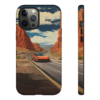 "Desert Racer Ferrari Edition" -Tough iPhone Cases