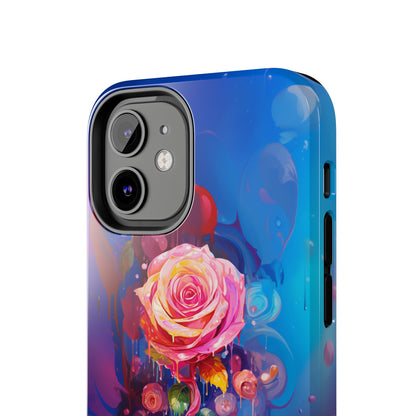 "Dreamy Rose Bloom Fantasy" -Tough iPhone Cases