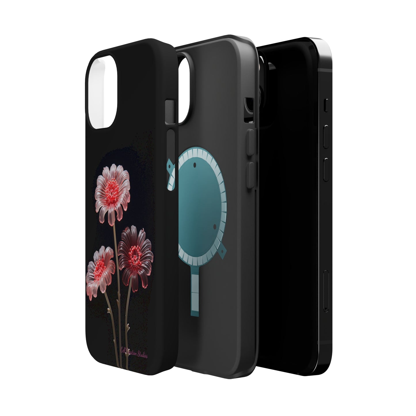 The "Desert Rose Glass Blossom" Phone Case -MagSafe Tough Cases