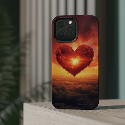 Introducing the "Sky-Heart Radiance" Cell Phone Case – Carry Love's Glow Everywhere You Go -MagSafe Tough Cases