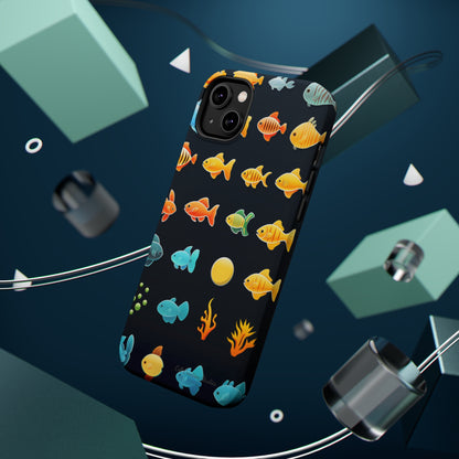 "AquaArt Fish" -MagSafe Tough Phone Cases