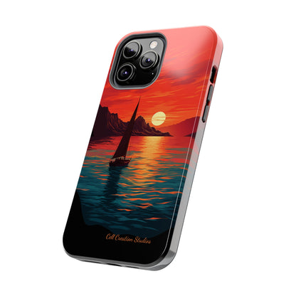 "Serenity at Sunset" -Tough iPhone Cases