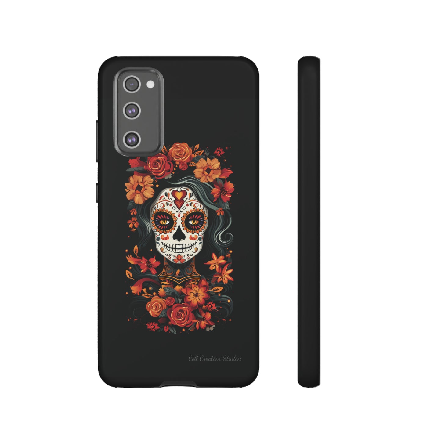 Introducing the "Day of the Dead Fiesta" Cell Phone Case – Celebrate Life in Style -Tough Cases