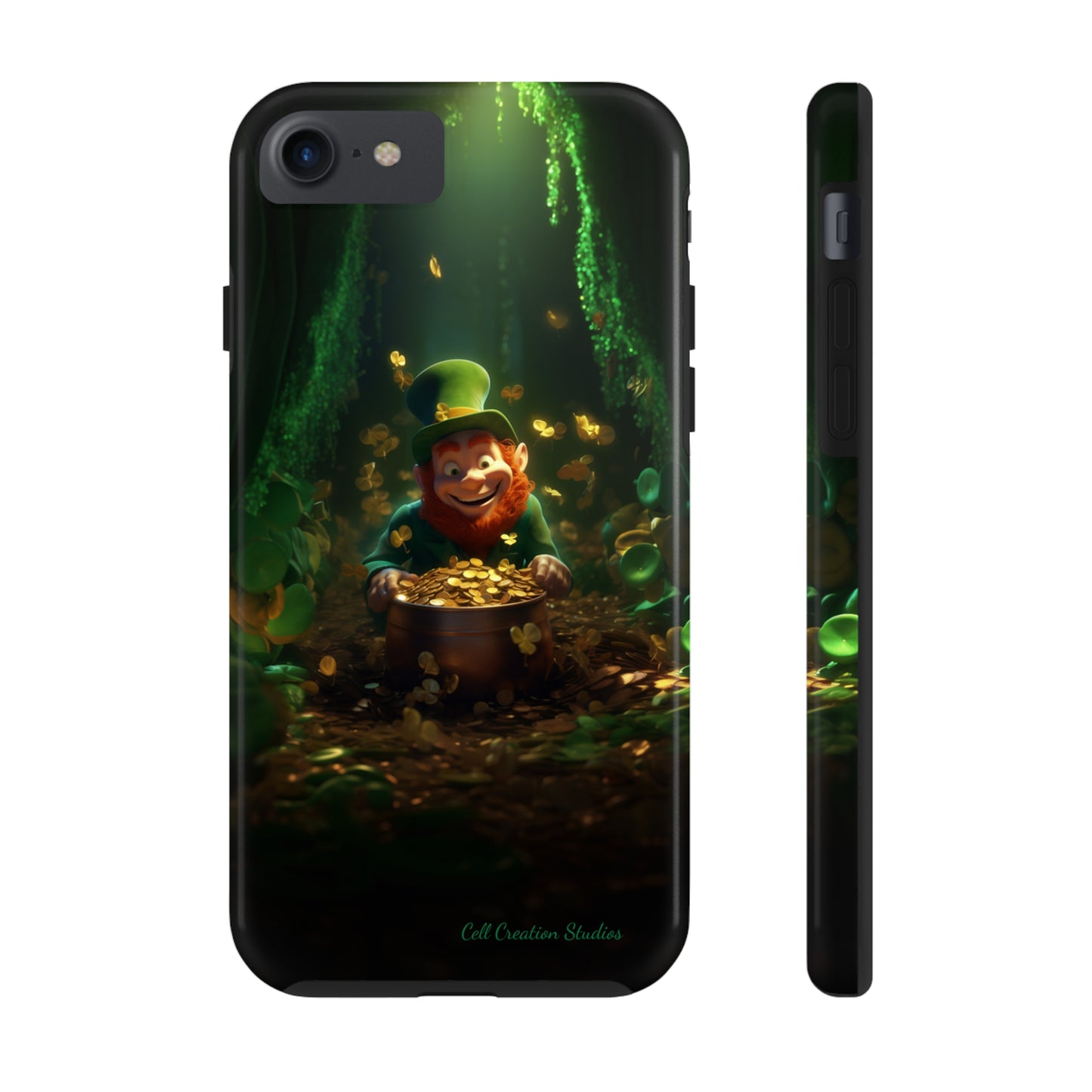 Introducing the "Leprechaun's Pot of Gold" Cell Phone Case – A Touch of Irish Charm -Tough Phone Cases