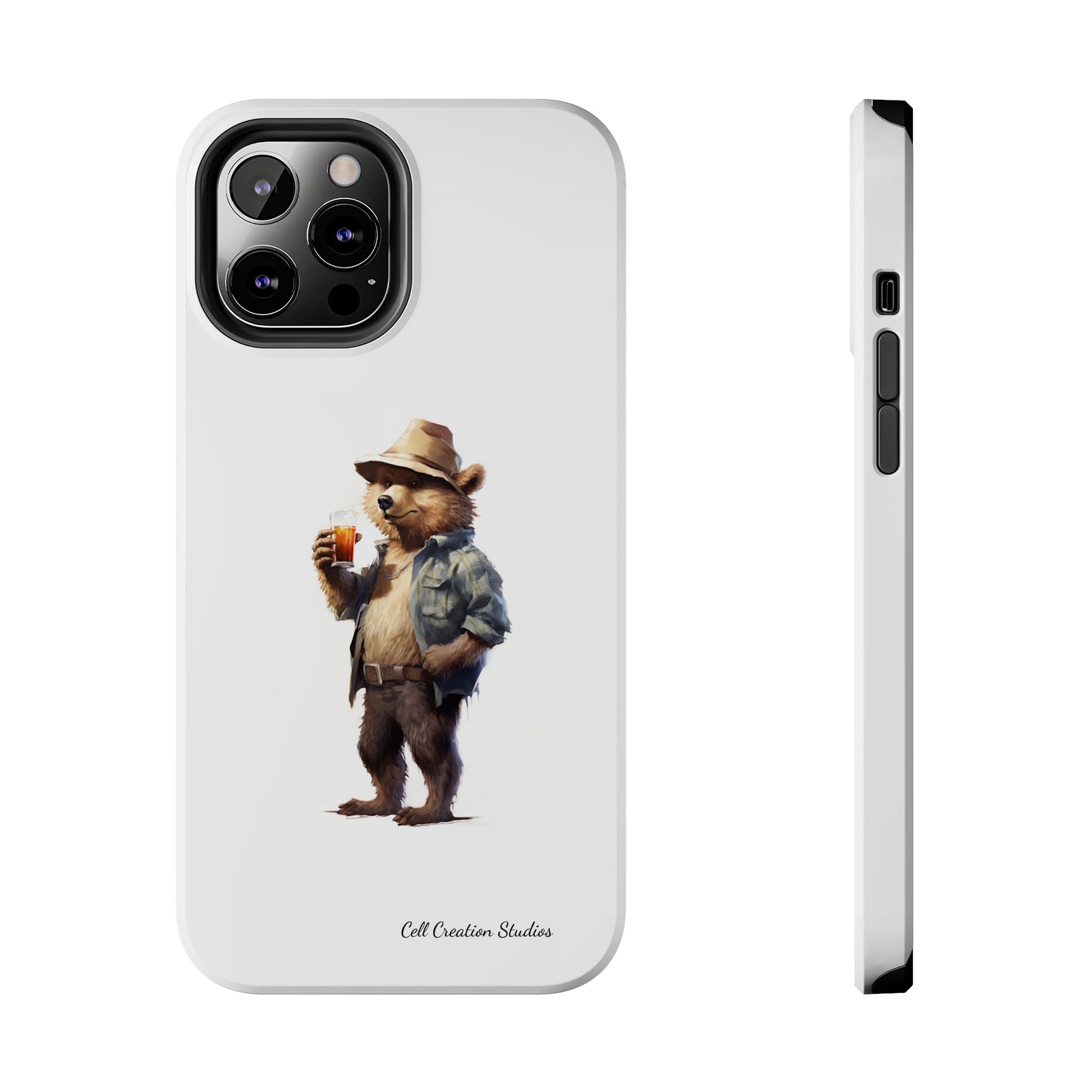 Introducing the "Bear Cheers" Cell Phone Case – The Fun Companion -Tough Phone Cases