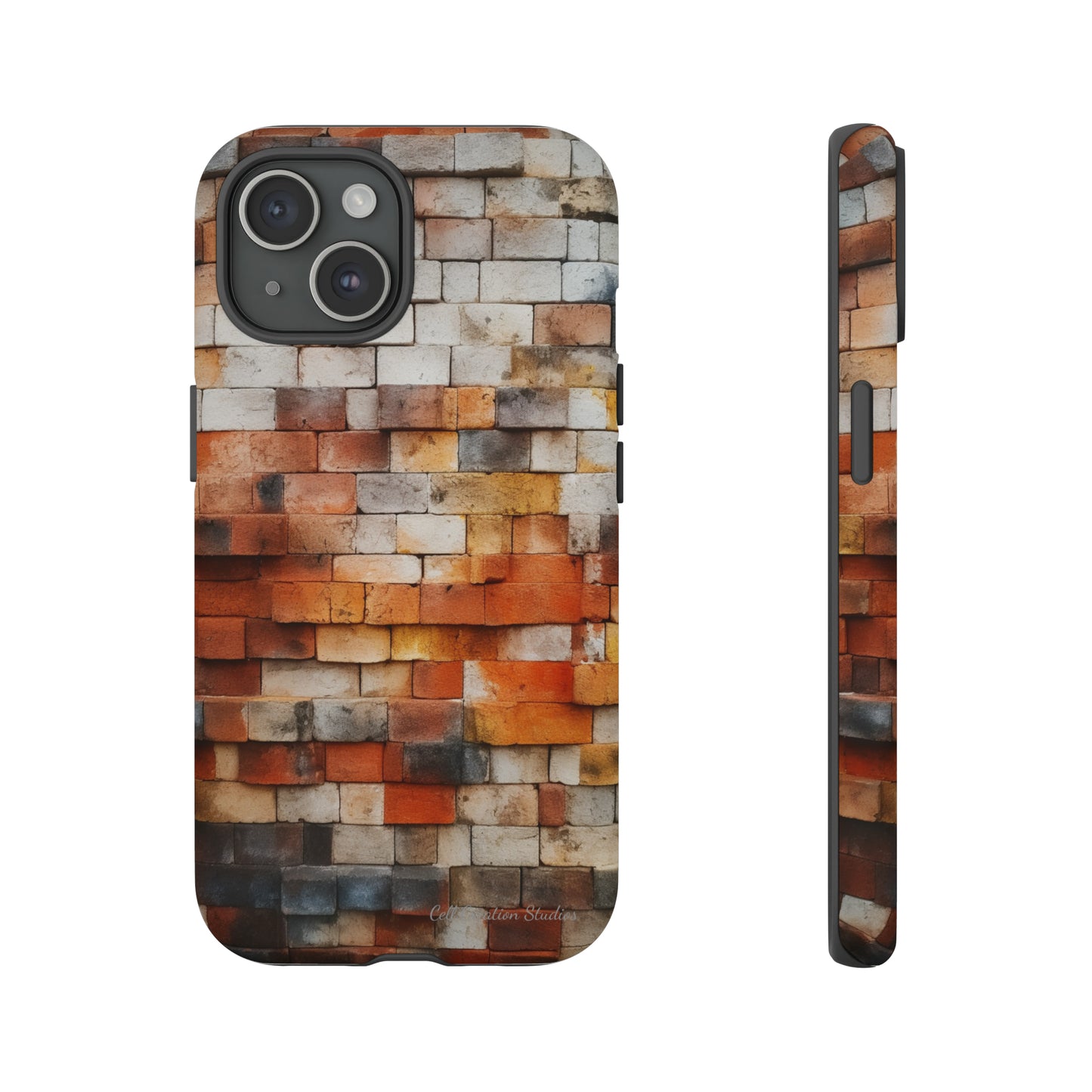 Introducing our "Urban Brickwork" Cell Phone Case – the perfect fusion of style and protection for your device -Tough Cases