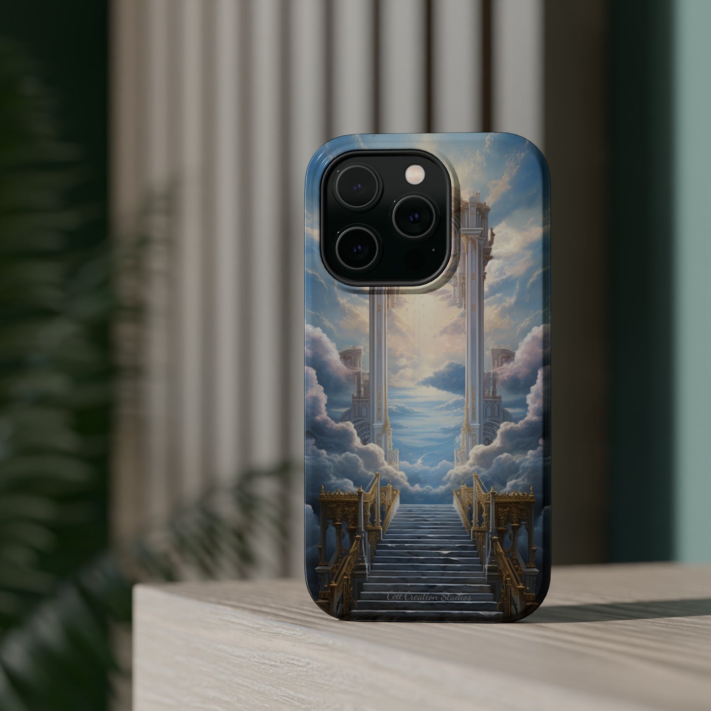 Introducing the "Celestial Gateway" Cell Phone Case – Elevate Your Device with Heavenly Splendor -MagSafe Tough Cases