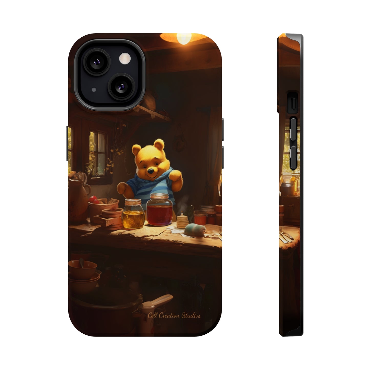 Introducing the "Winnie-The-Pooh's Honey Haven" Cell Phone Case – A Sweet Nostalgic Delight -MagSafe Tough Cases