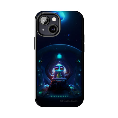 The "Cosmic Cruising Bored Alien" Phone Case-Tough Phone Cases