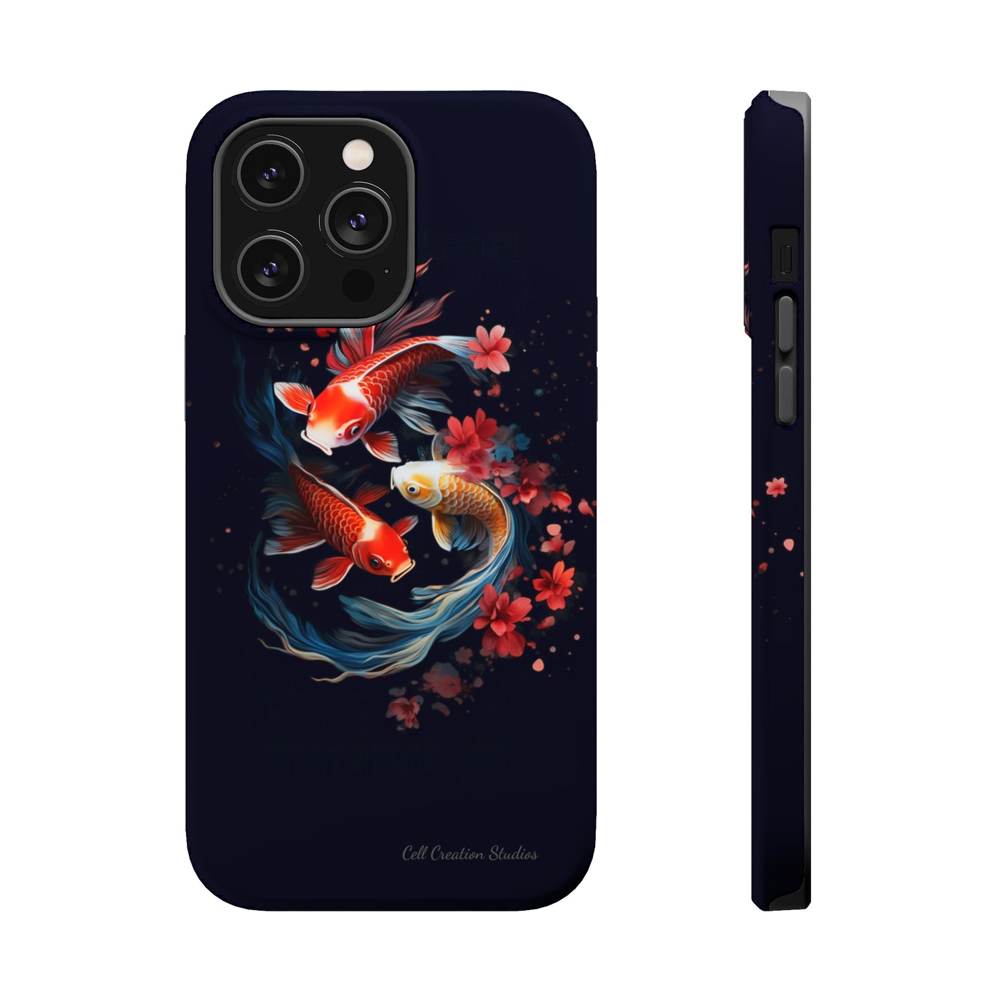 "Captivating Koi Fish" Phone Case -MagSafe Tough Cases