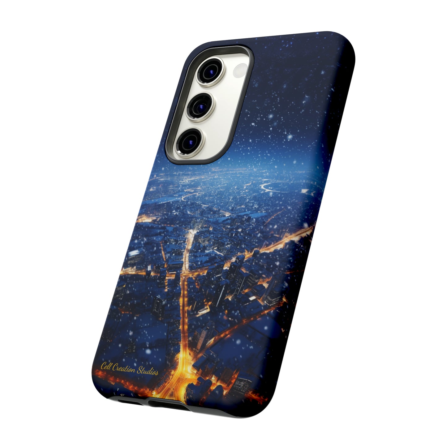 "Urban Snowfall Glow" -Tough Samsung Phone Cases