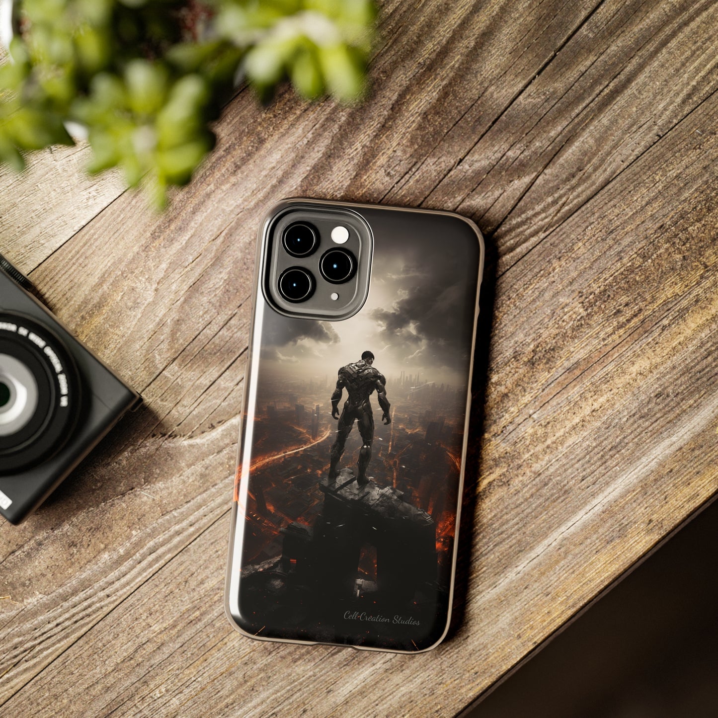 Introducing the "Cyber Guardian" Cell Phone Case – Embrace Futuristic Heroism -Tough Phone Cases