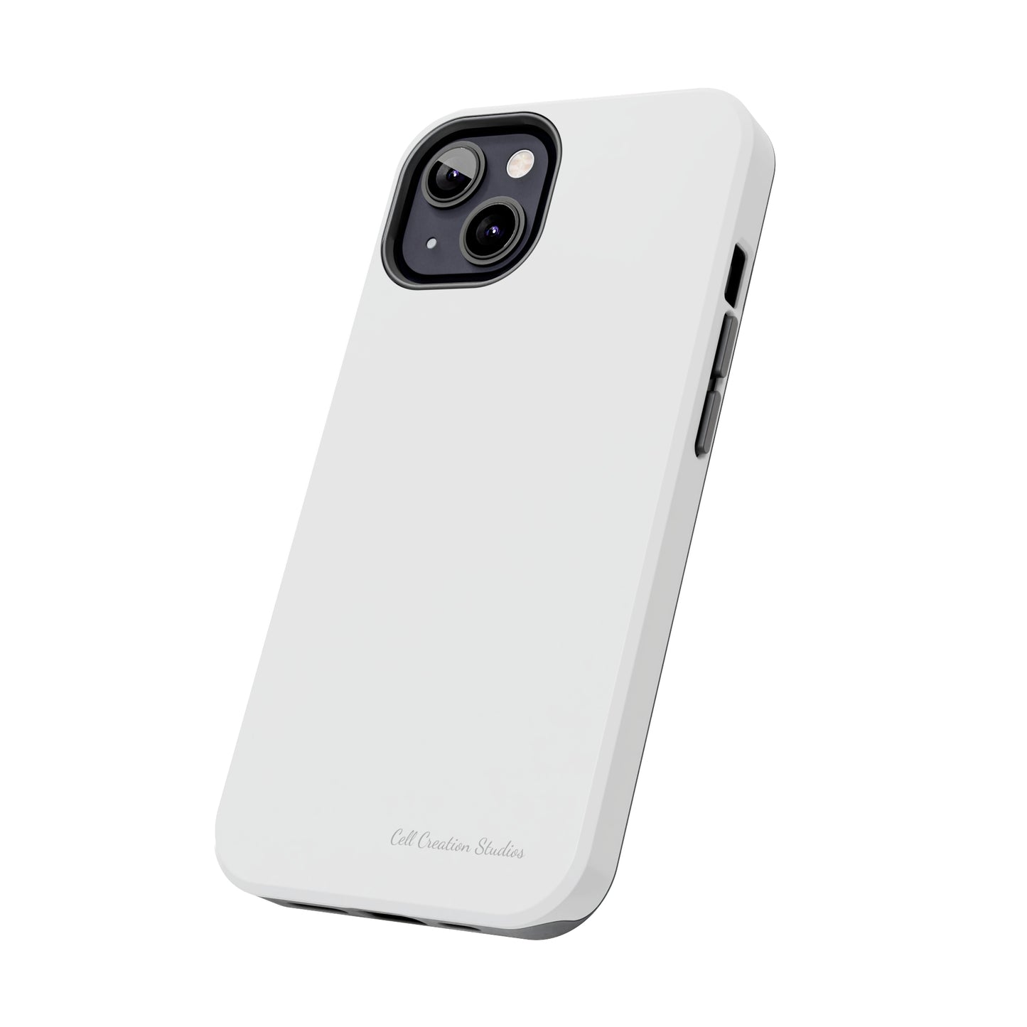 "Pure Elegance White" -Tough iPhone Cases