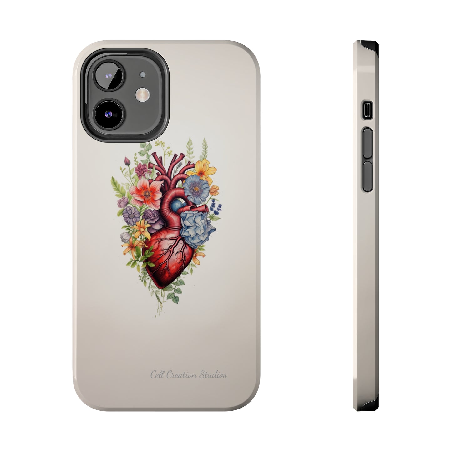 "Blooming Hearts" -Tough iPhone Cases