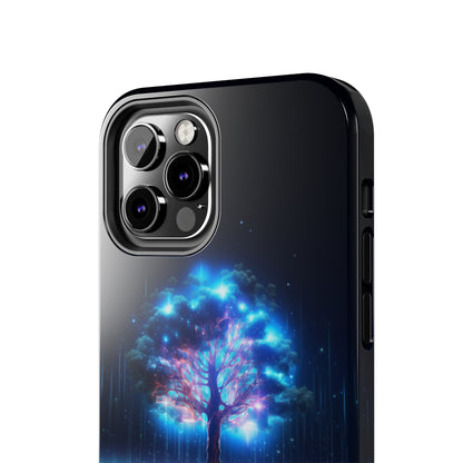 Introducing the "Luminous Tree" Cell Phone Case – Illuminate Your Style with Nature's Glow -Tough Phone Cases