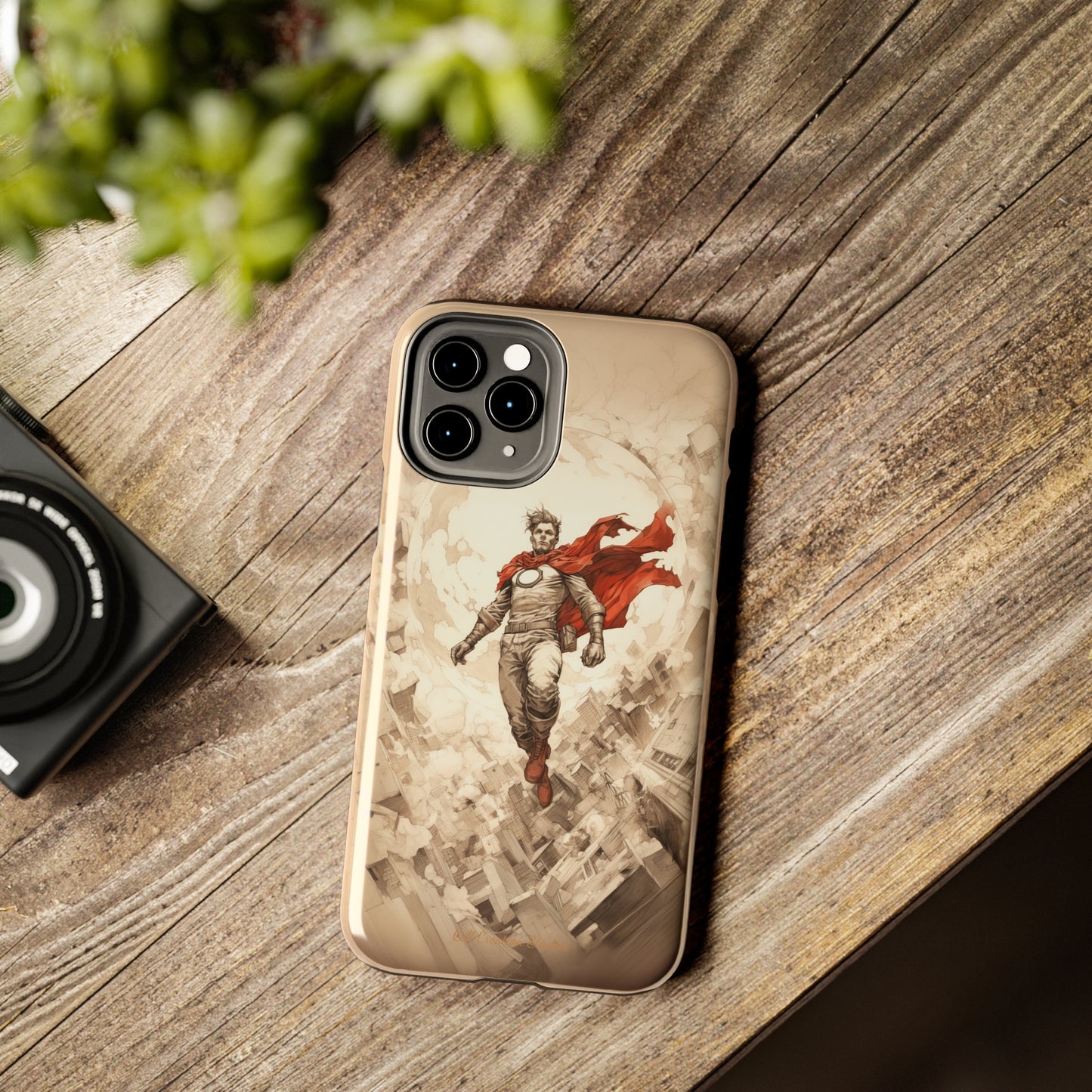 Introducing the "Heroic Guardian" Cell Phone Case – Unleash Your Inner Superhero with Captivating Design -Tough Phone Cases