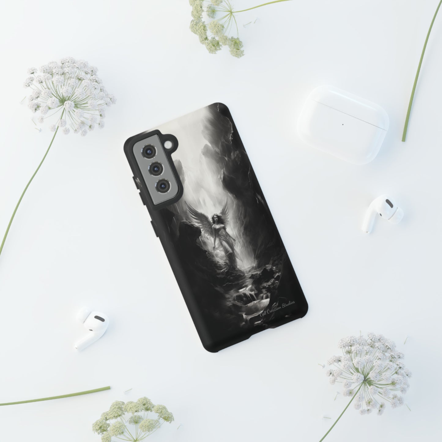 "Seraphic Streams" Angelic Ravine Phone Case -Tough Cases