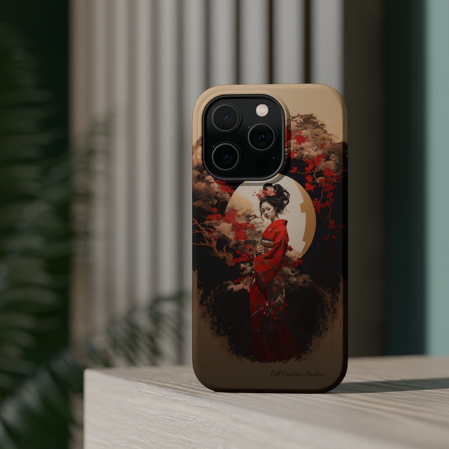 "Japanese Geisha Art" Phone Case -MagSafe Tough Cases