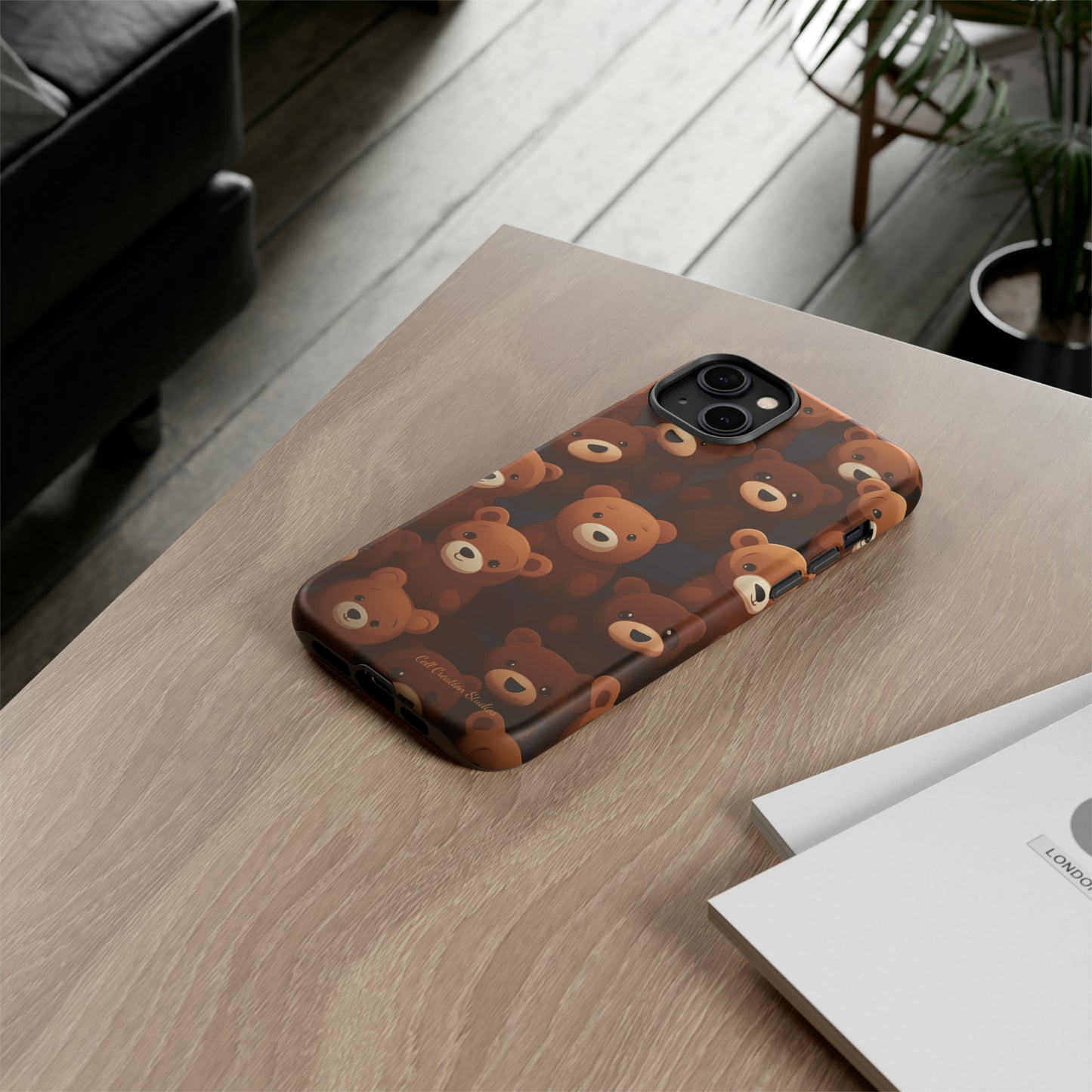 "Bear Hug Haven" -Tough Phone Cases