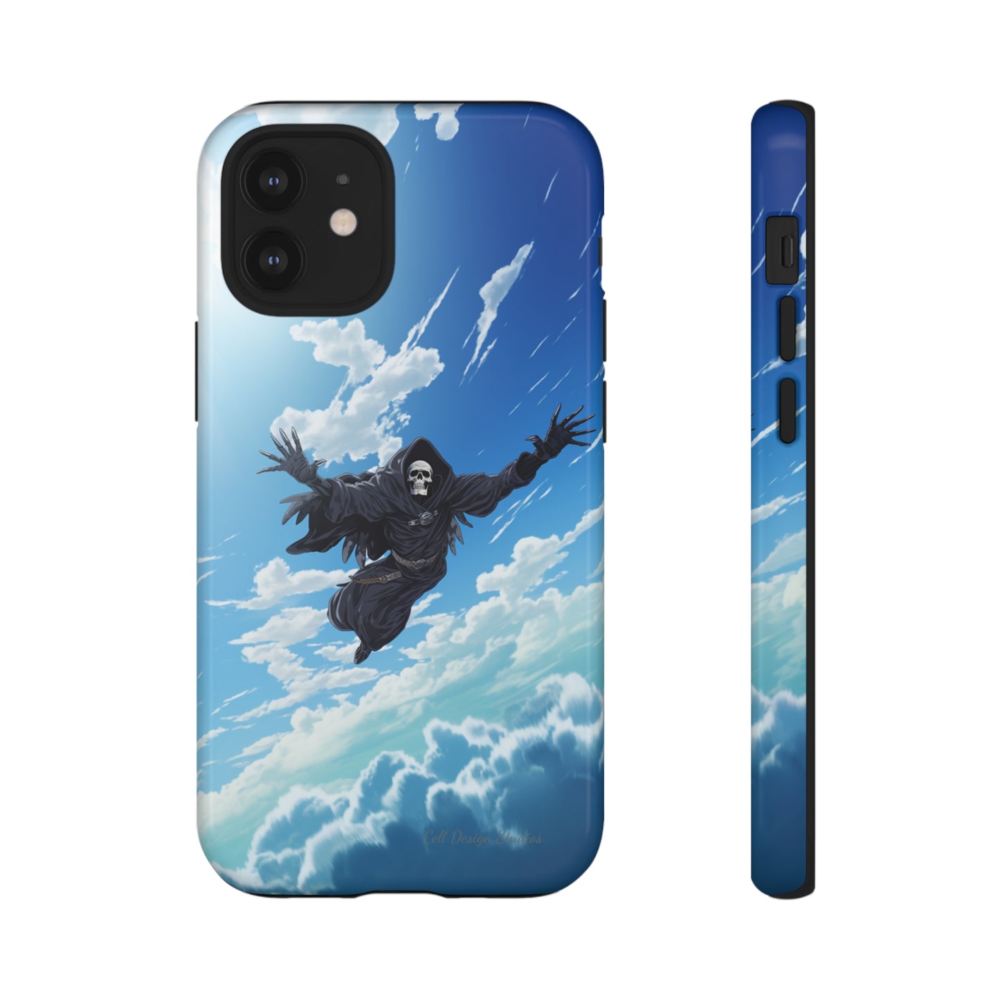 Introducing the "Eternal Contrast" Cell Phone Case – Embrace the Balance of Light and Shadow! -Tough Cases