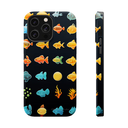 "AquaArt Fish" -MagSafe Tough Phone Cases