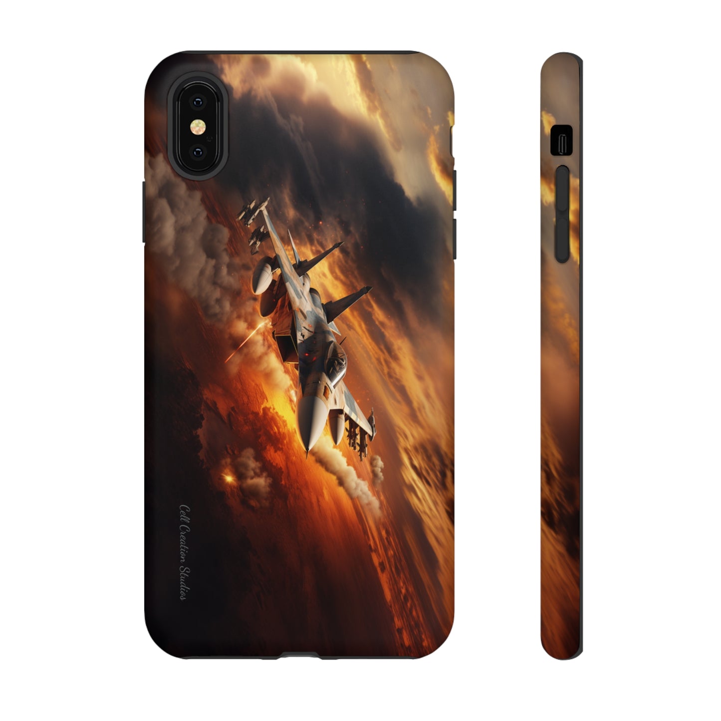 Introducing the "Sky Dominator" Fighter Jet Cell Phone Case – Unleash High-Flying Power! -Tough Cases