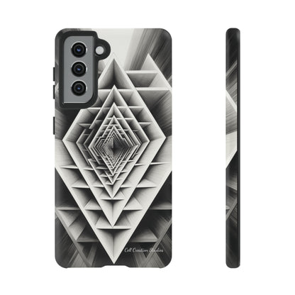 The "Geometric Triangle" Cell Phone Case -Tough Cases