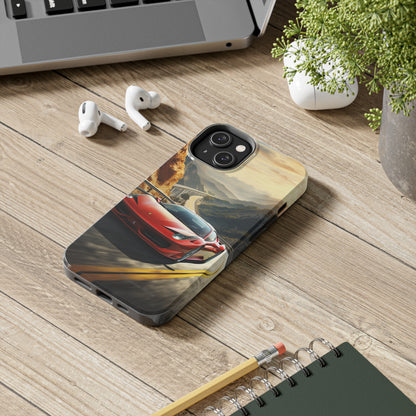 "Mountain Majesty Ferrari Edition" -Tough iPhone Cases