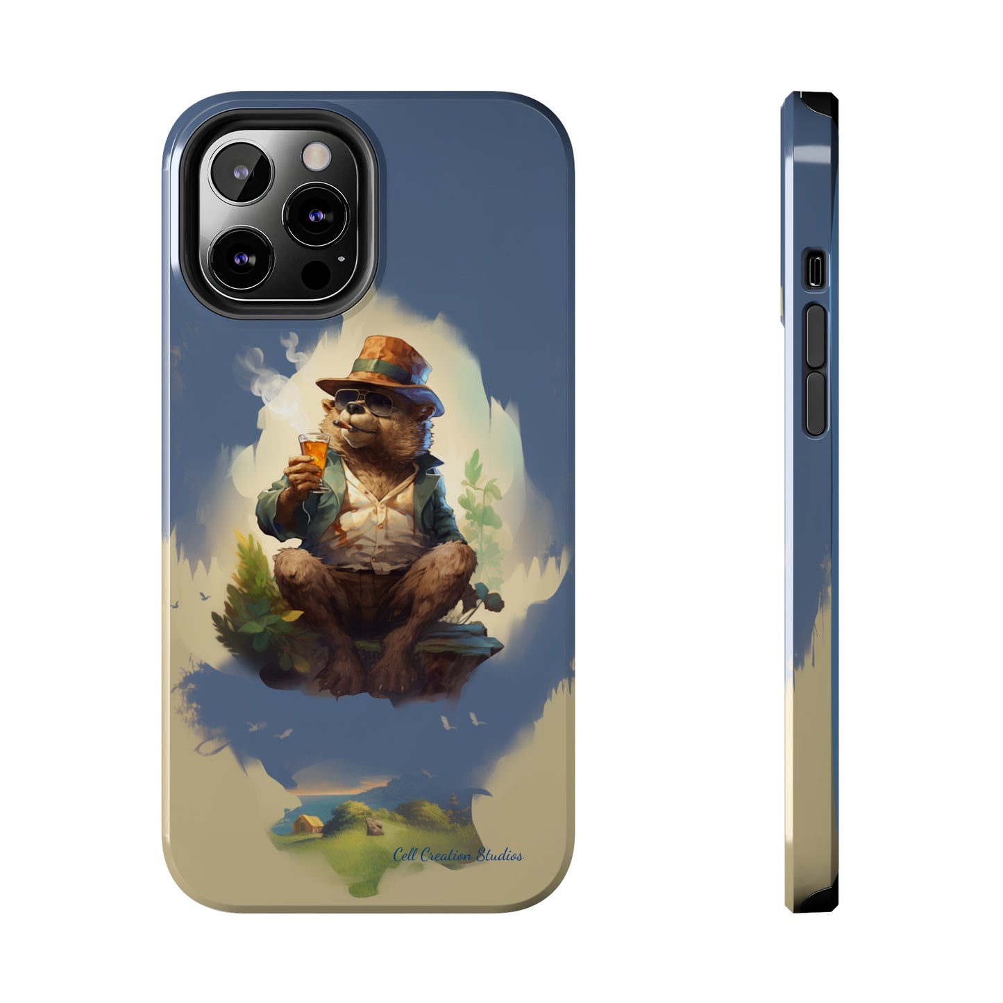 Introducing the "Bear's Homeward Bound" Cell Phone Case – Where Dreams of Home Come Alive -Tough Phone Cases