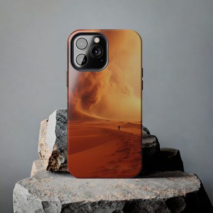 Introducing the "Desert Wanderer" Cell Phone Case – Embark on a Journey through Sand and Storm -Tough Phone Cases