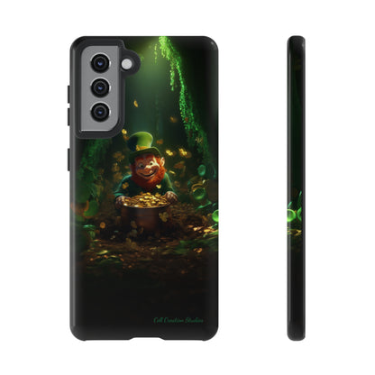 Introducing the "Leprechaun's Pot of Gold" Cell Phone Case – A Touch of Irish Charm -Tough Cases