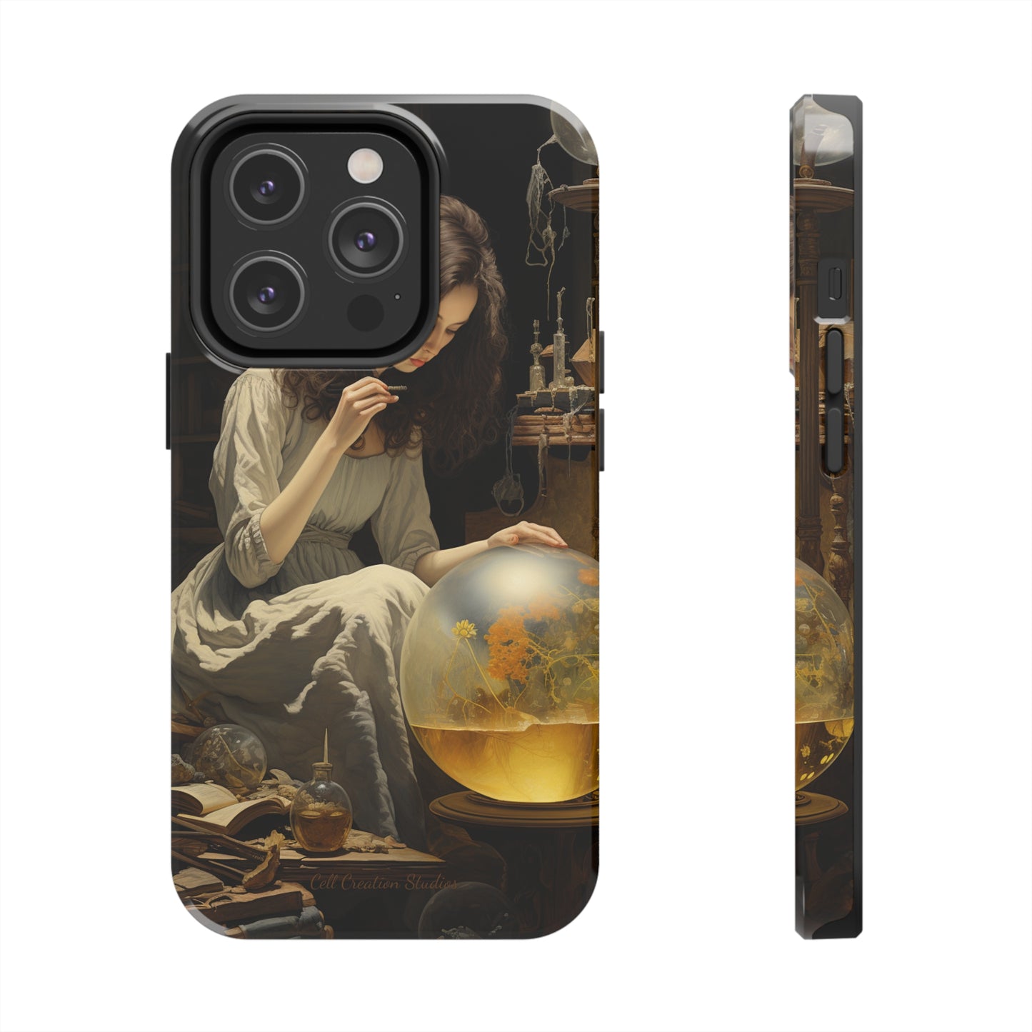 Introducing the "Mystic Botanist" Cell Phone Case – Discover the Secrets Within -Tough Phone Cases