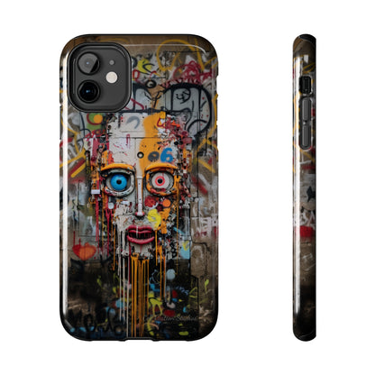 "Urban Graffiti Face" -Tough Phone Cases