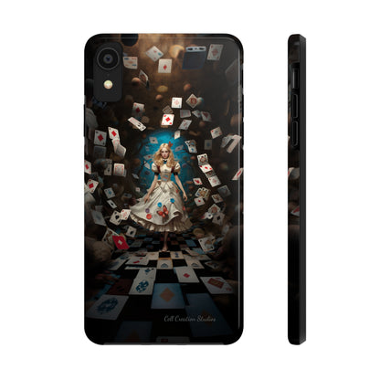 Introducing the "Alice in Wonderland" Cell Phone Case – A Journey Through Imagination -Tough Phone Cases