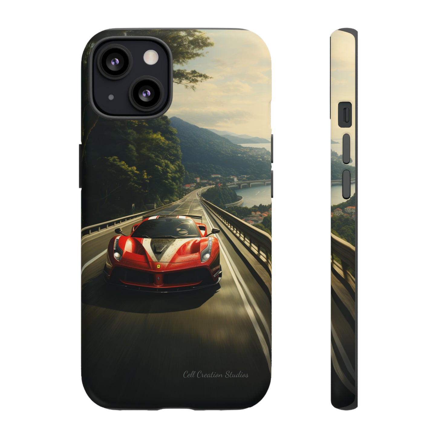 "Tropical Thrill Ferrari Edition" -Tough iPhone Cases