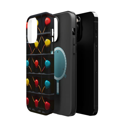 "Vibrant Spheres Fusion" -MagSafe Tough Phone Cases