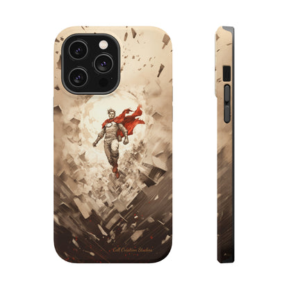 Introducing the "Heroic Guardian" Cell Phone Case – Unleash Your Inner Superhero with Captivating Design -MagSafe Tough Cases