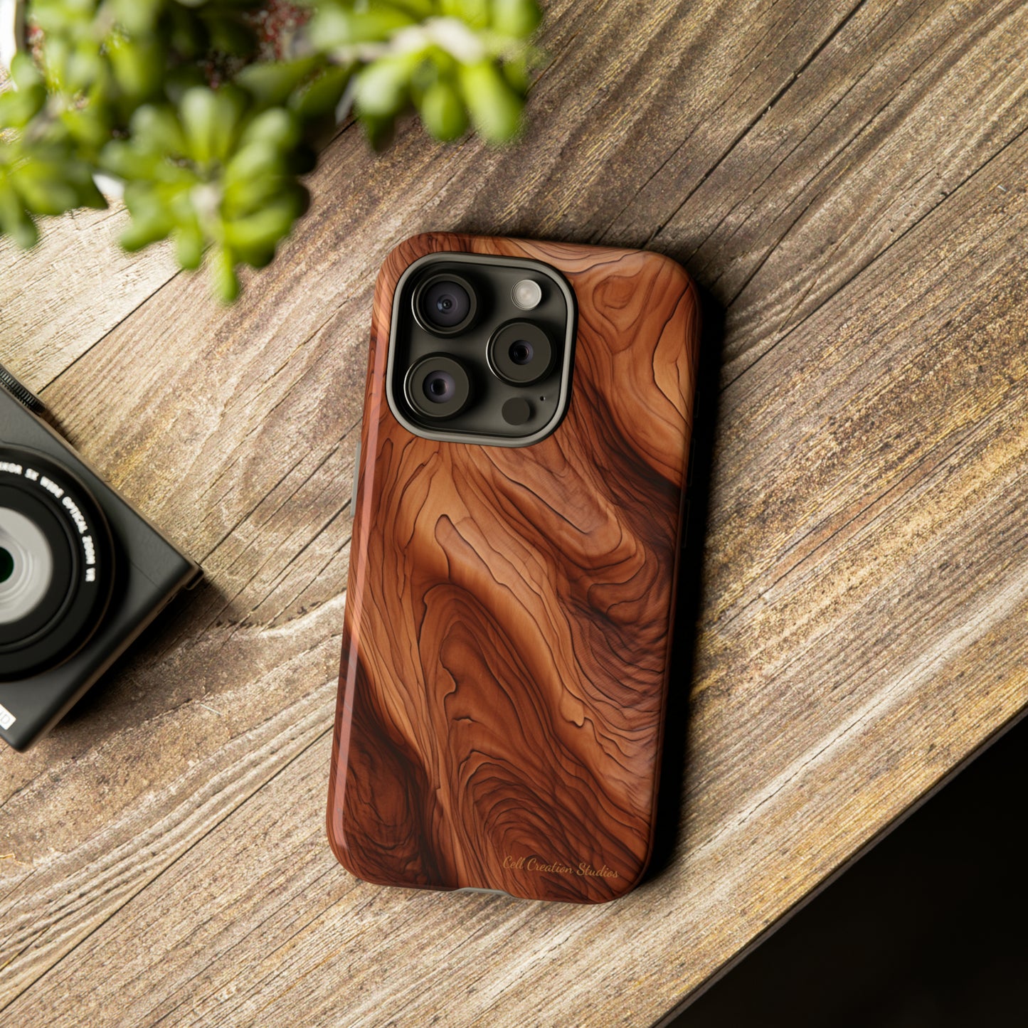 The "Eternal Woodgrain" Phone Case -Tough Cases